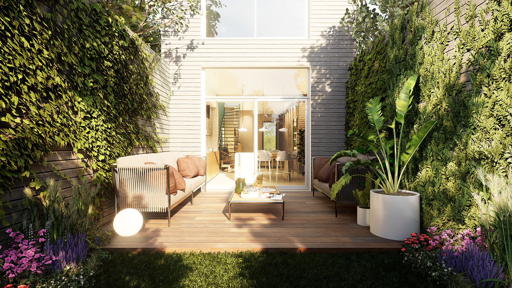 3D architectural rendering and visualization — hero render