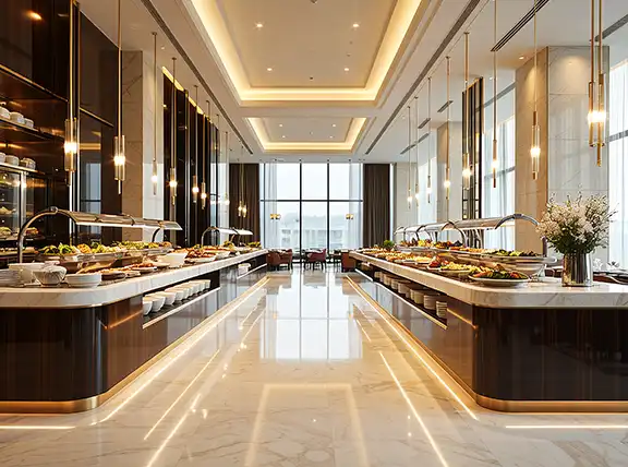 Hotel Buffet Dining — Hospitality