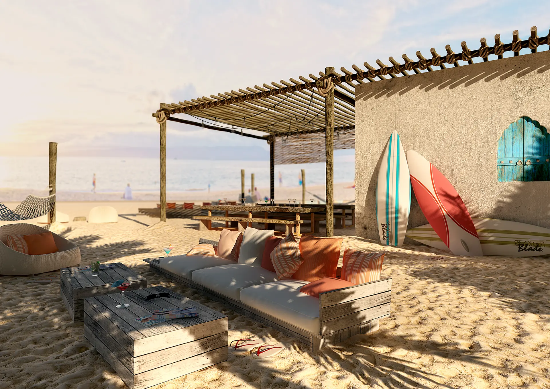 Arabian & Moroccan Hospitality Interior Visualization — render 5