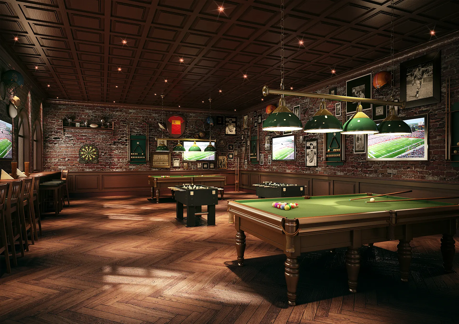 Arabian & Moroccan Hospitality Interior Visualization — render 2