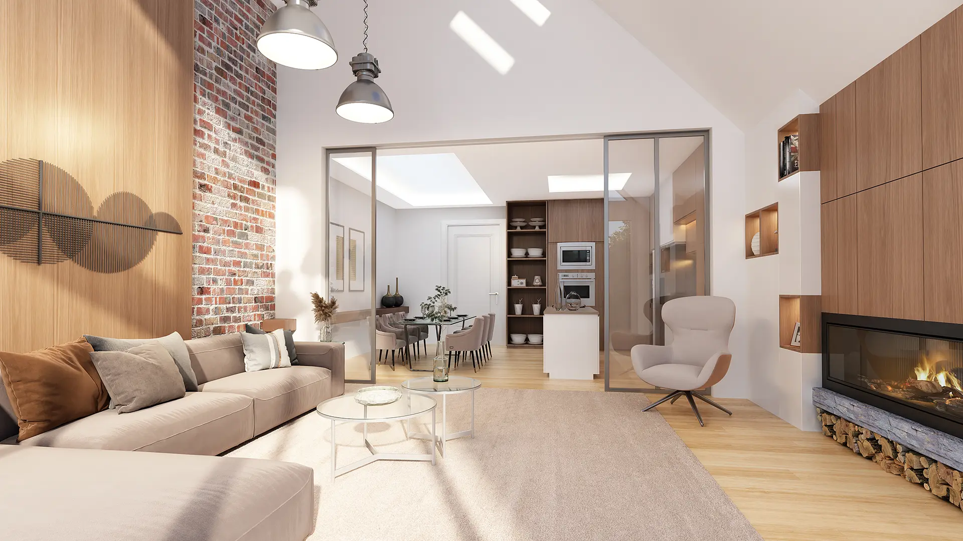 Modern Villa Renovation & Interior Visualization for Resale — render 2