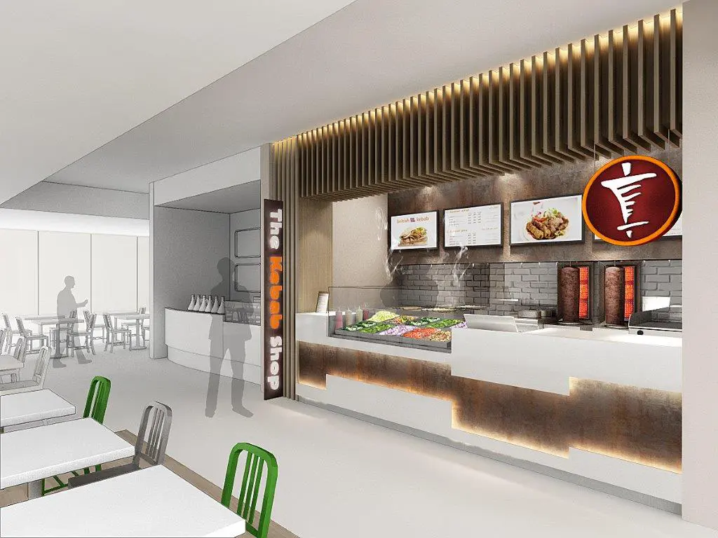 Vibrant Restaurant Chain & Food Court 3D Visualization (Dubai)