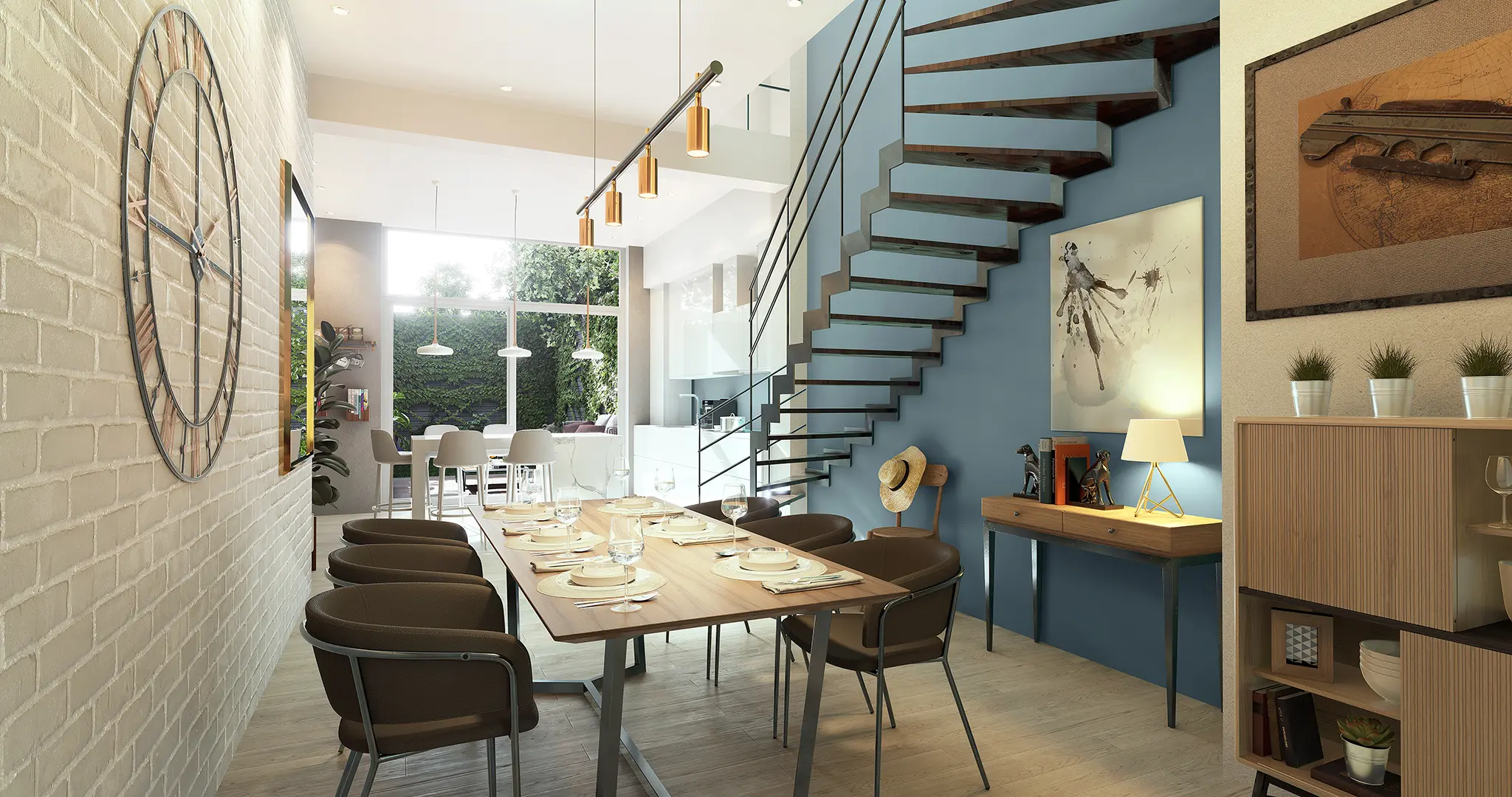 European Apartment Redesign (Exterior & Interiors)