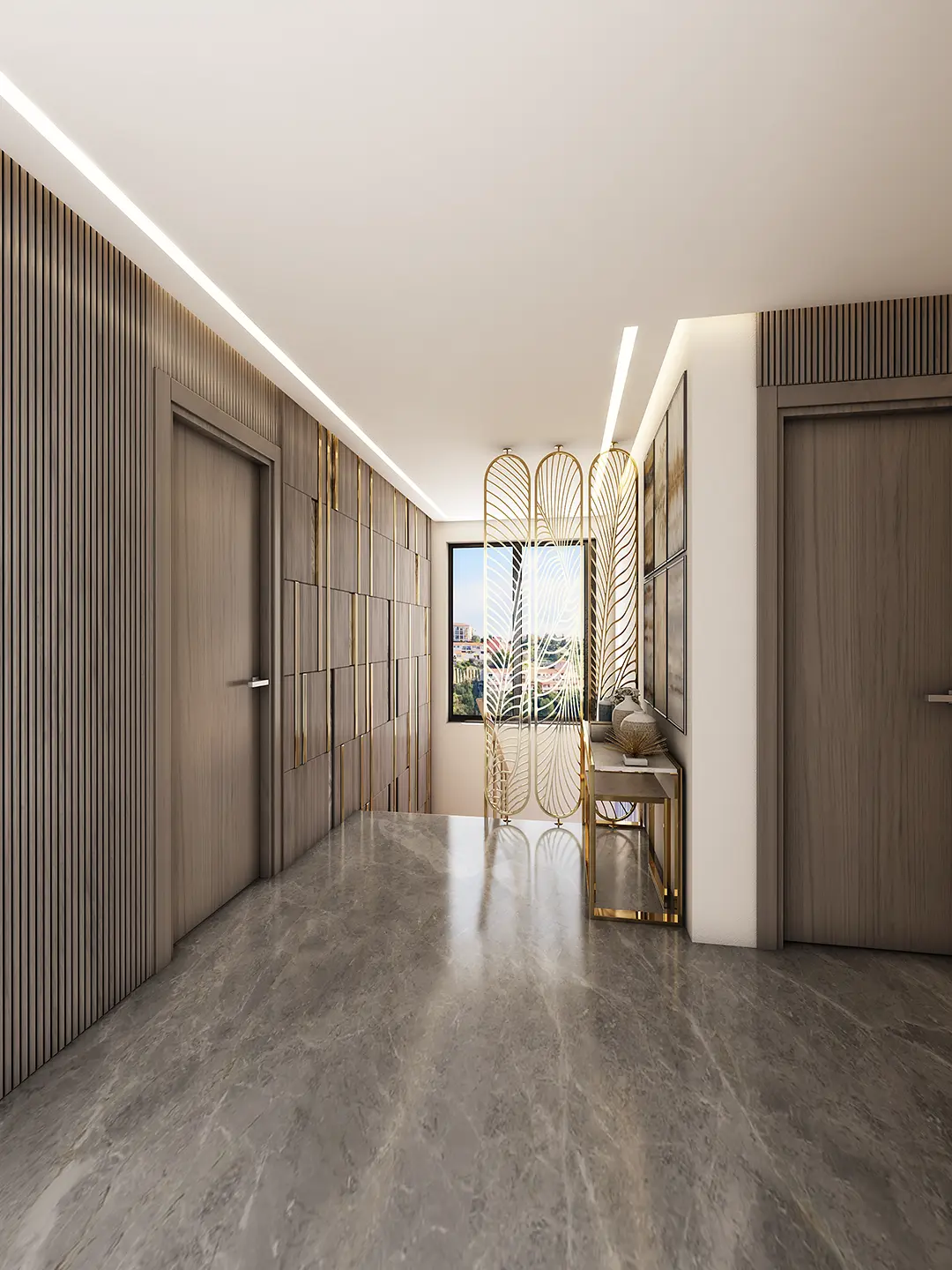 Sea-View Villa Visualization: Contemporary Interiors & Panoramic Mountain Views — render 6